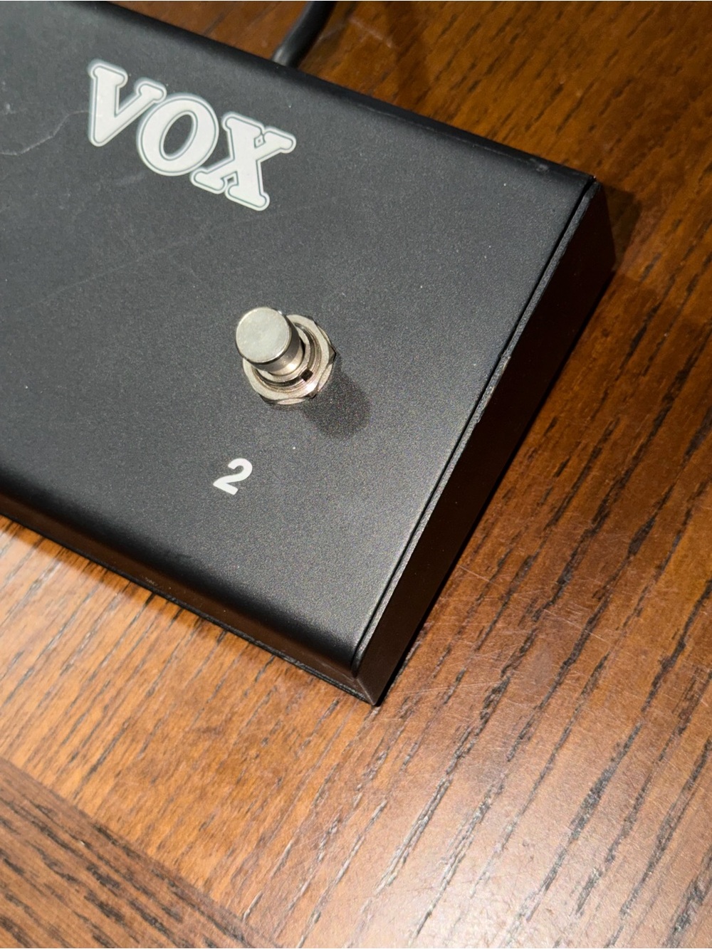 Black 2-Button Footswitch for Amplifier Control - Picture 5 of 7